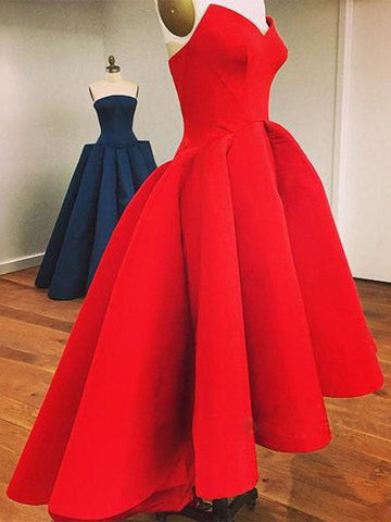 Woochic robe longue patineuses bustier court devant longue derriere dos nu fluide sans manches élégant de cocktail